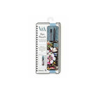If-If Bookaroo Pen Pouch Siyah çiçekli Lastikli Kalemlik-Kitap Ayracı-1-roqelvaxirum.shop