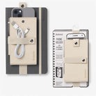 If-If Bookaroo Phone Holder Defter üstü Lastikli Telefon Tutucu Cream-Defter-1-roqelvaxirum.shop