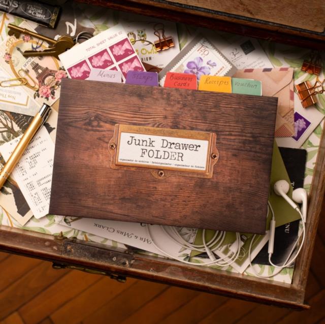 If-If Journals For Life Junk Drawer Folder Efemera Dosyası-Çizgili-2-roqelvaxirum.shop
