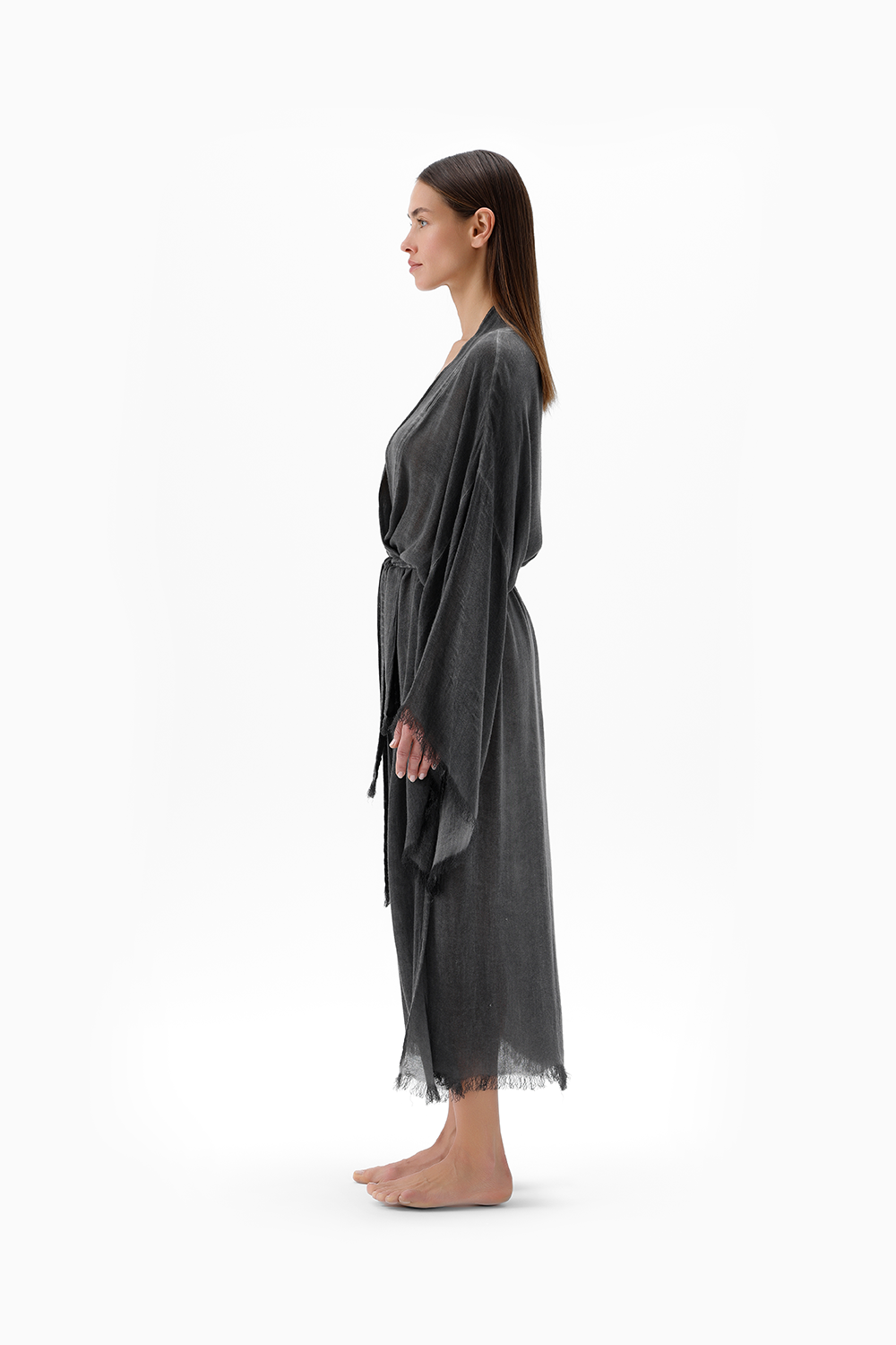 İkikız-Bambu Gri Uzun Kimono-Kimono-2-roqelvaxirum.shop