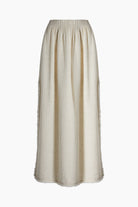 İkikız-Crinkle Linen Etek-Etek-1-roqelvaxirum.shop