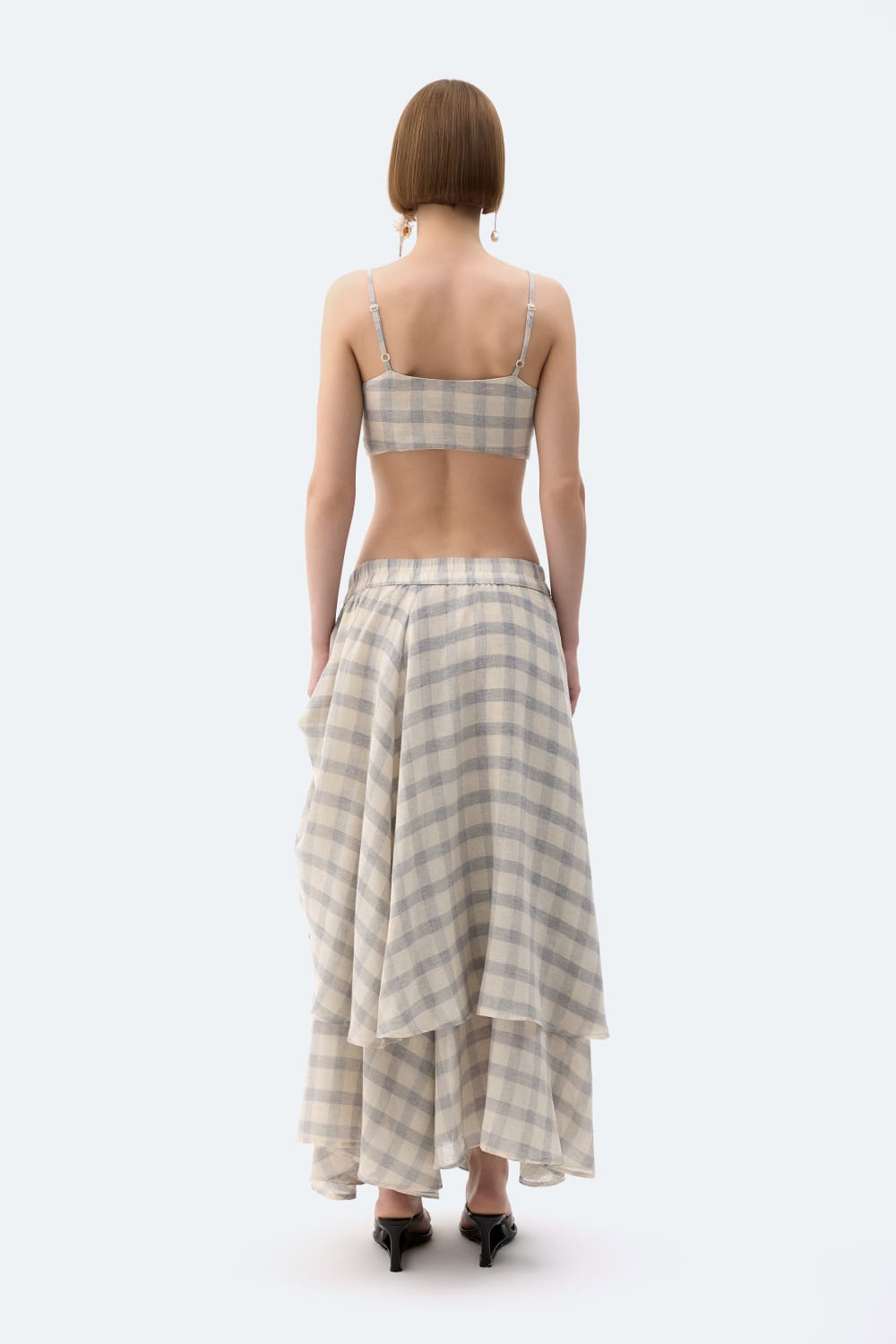 İkikız-Gri Ekose Etek-Etek-2-roqelvaxirum.shop