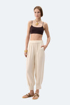 İkikız-Natürel Keten Slouchy Pantolon-Pantolon-1-roqelvaxirum.shop