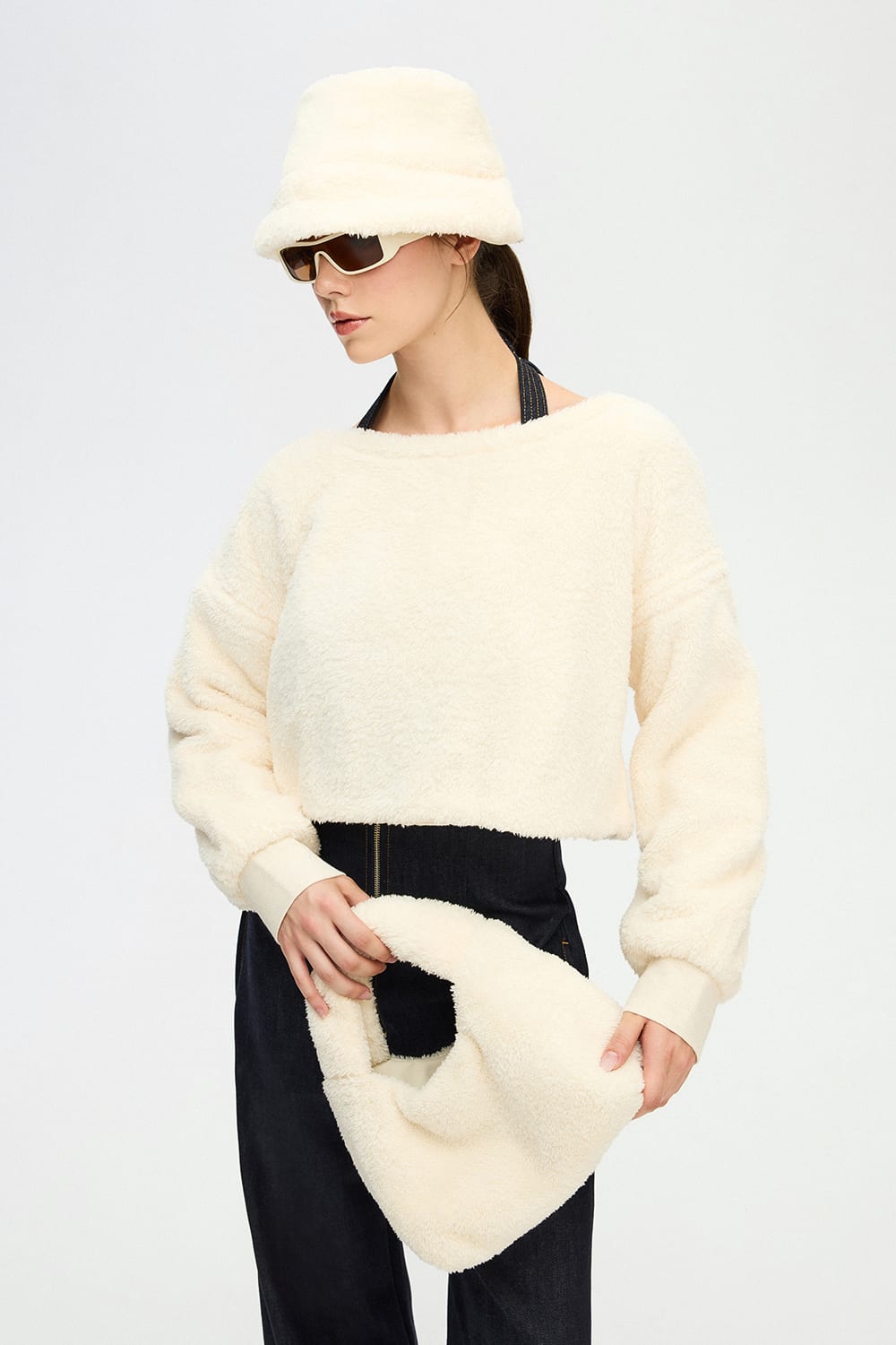 İkikız-Peluş Şapka-Şapka-2-roqelvaxirum.shop