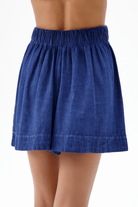 İkikız-Saks Mavi Şort-Şort-5-roqelvaxirum.shop