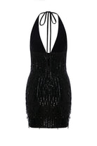 Iquoniq-Dance İn Ice Black-Elbise-2-roqelvaxirum.shop