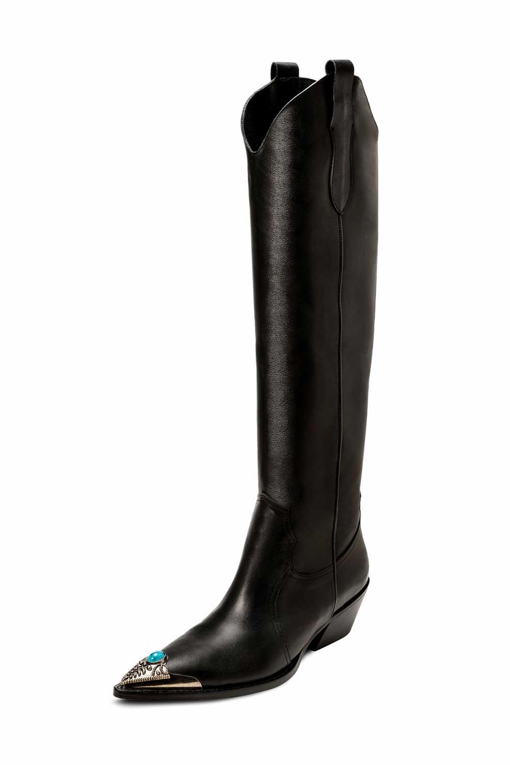 JL Twins-Aqua Boots Siyah-Bot-1-roqelvaxirum.shop