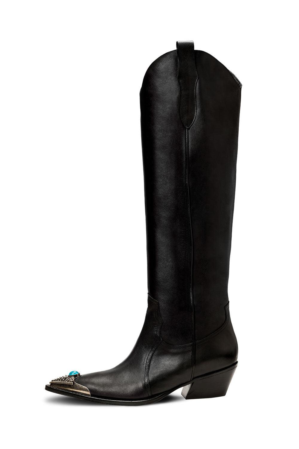 JL Twins-Aqua Boots Siyah-Bot-2-roqelvaxirum.shop