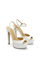 Brida Deri 14 Cm Platform Topuklu Ayakkabı