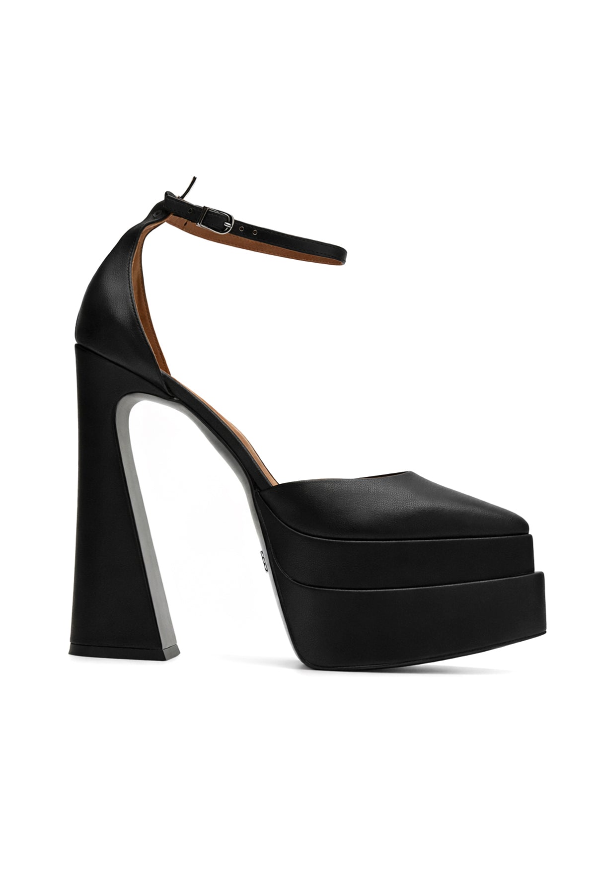 Lizzy Deri 16 Cm Platform Topuklu Ayakkabı
