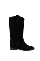 Maran Long Süet 6 Cm Gizli Topuklu Çizme