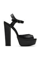 Nifty Deri 14 Cm Platform Topuklu Ayakkabı