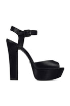 Nifty Saten 14 Cm Platform Topuklu Ayakkabı