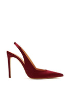 Vienna Saten 10 Cm Stiletto