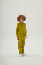 JayJayJumpie-3'ü Bir Arada Dönüşebilir Joggers Çıkarılabilir Diz Parçalı Çocuk Pantolon | Lime-Pantolon-6-roqelvaxirum.shop