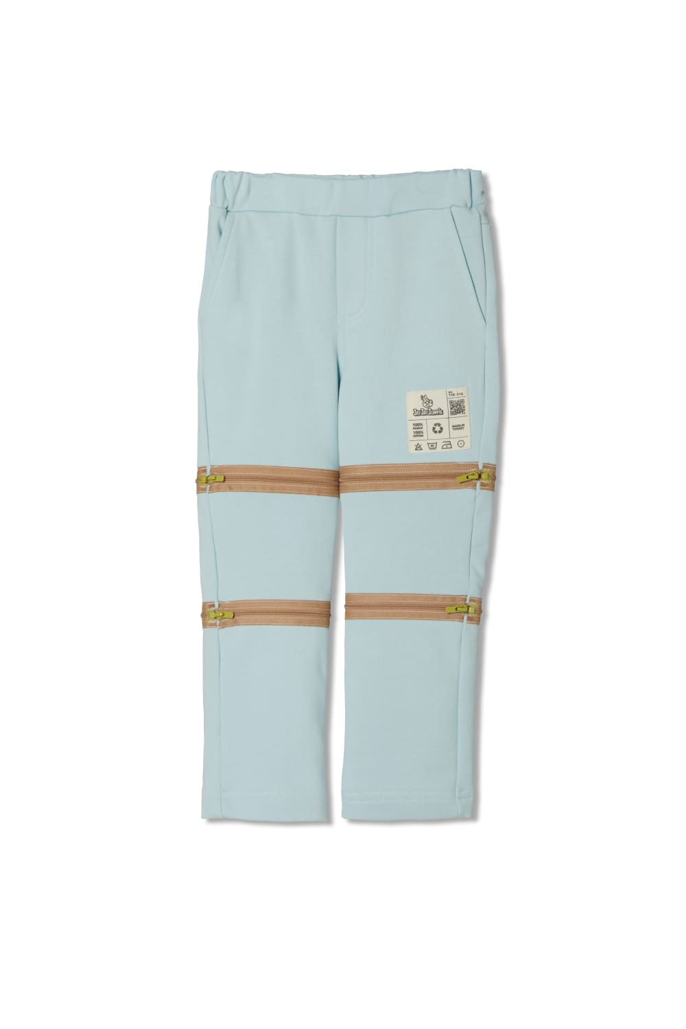 JayJayJumpie-3'ü Bir Arada Dönüşebilir Joggers Çıkarılabilir Diz Parçalı Çocuk Pantolon | Mavi-Pantolon-2-roqelvaxirum.shop