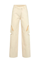 Jendue-Chaby Cut Out Pants-Kot Pantolon-3-roqelvaxirum.shop