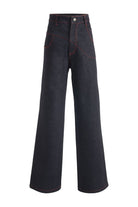 Jendue-Davidson Cross Line Pants-Kot Pantolon-2-roqelvaxirum.shop