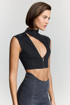 Jendue-Dew Drop Denim Jacket-Top-2-roqelvaxirum.shop