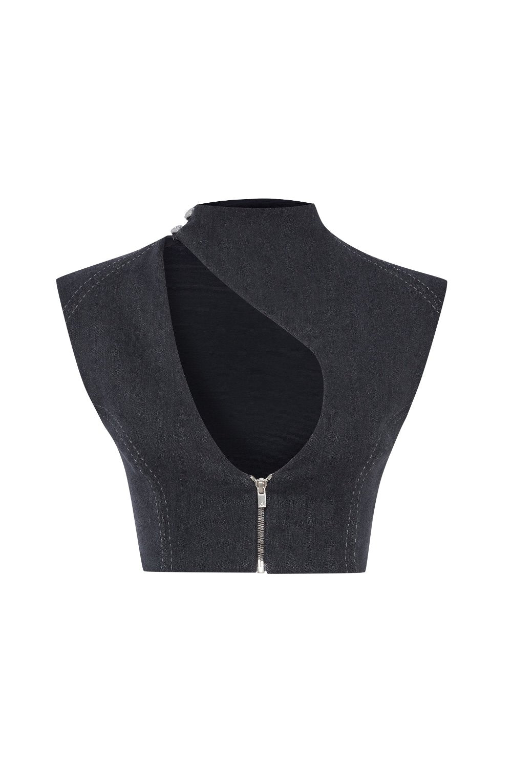 Jendue-Dew Drop Denim Jacket-Top-4-roqelvaxirum.shop