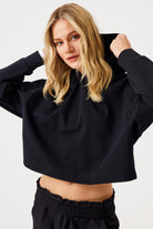 Jerf-Aura Casual Hoodie Siyah-Sweatshirts & Hoodies-1-roqelvaxirum.shop