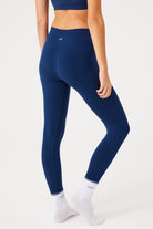 Jerf-Aura Yüksek Bel 7/8 Modal Tayt Lacivert-Tayt-2-roqelvaxirum.shop