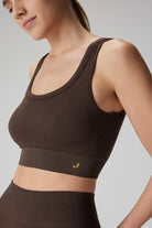 Jerf-Lucia Bra Koyu Kahve-Spor Sütyeni-2-roqelvaxirum.shop