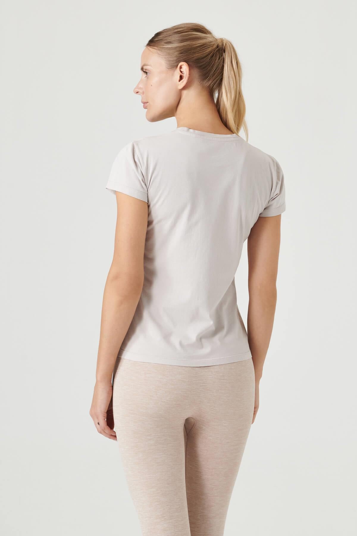 Jerf-Lydney Kadın T Shirt Bej-T-shirt-2-roqelvaxirum.shop
