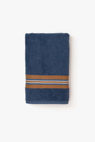 Strada Havlu 3'lü Set | Lyocell & Pamuk | Denim | 30x50 + 50x90 + 80x150 cm