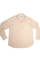 Kahshan-Beige 'saint' Women Oversize Linen Shirt-Gömlek-4-roqelvaxirum.shop