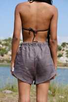 Kahshan-Nala Gri Şort-Şort-3-roqelvaxirum.shop
