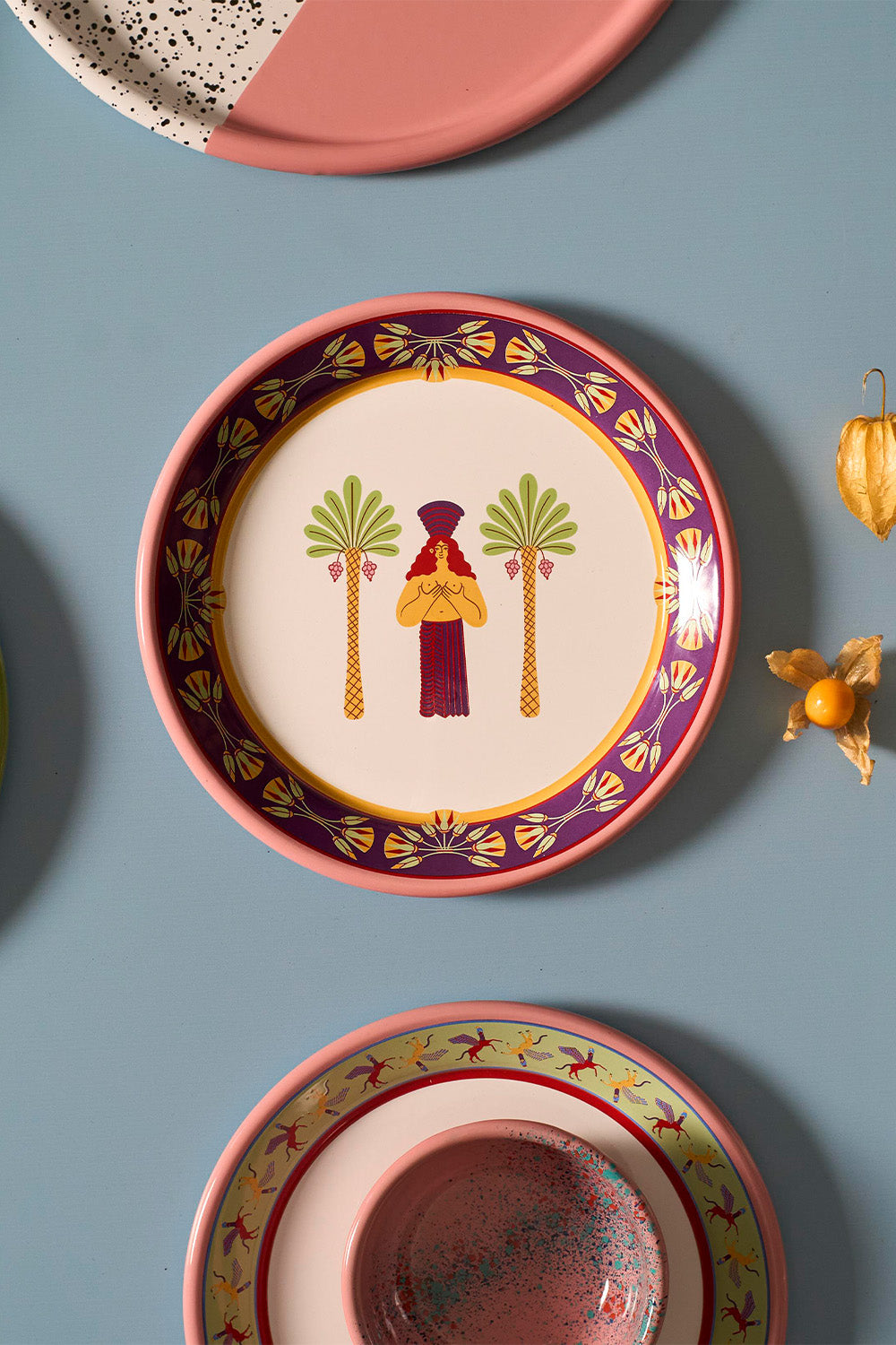 Cosmogenesis Inanna Pink Plate - 0