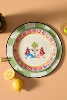 Cosmogenesis Twin Sphynxes Green Plate - 0