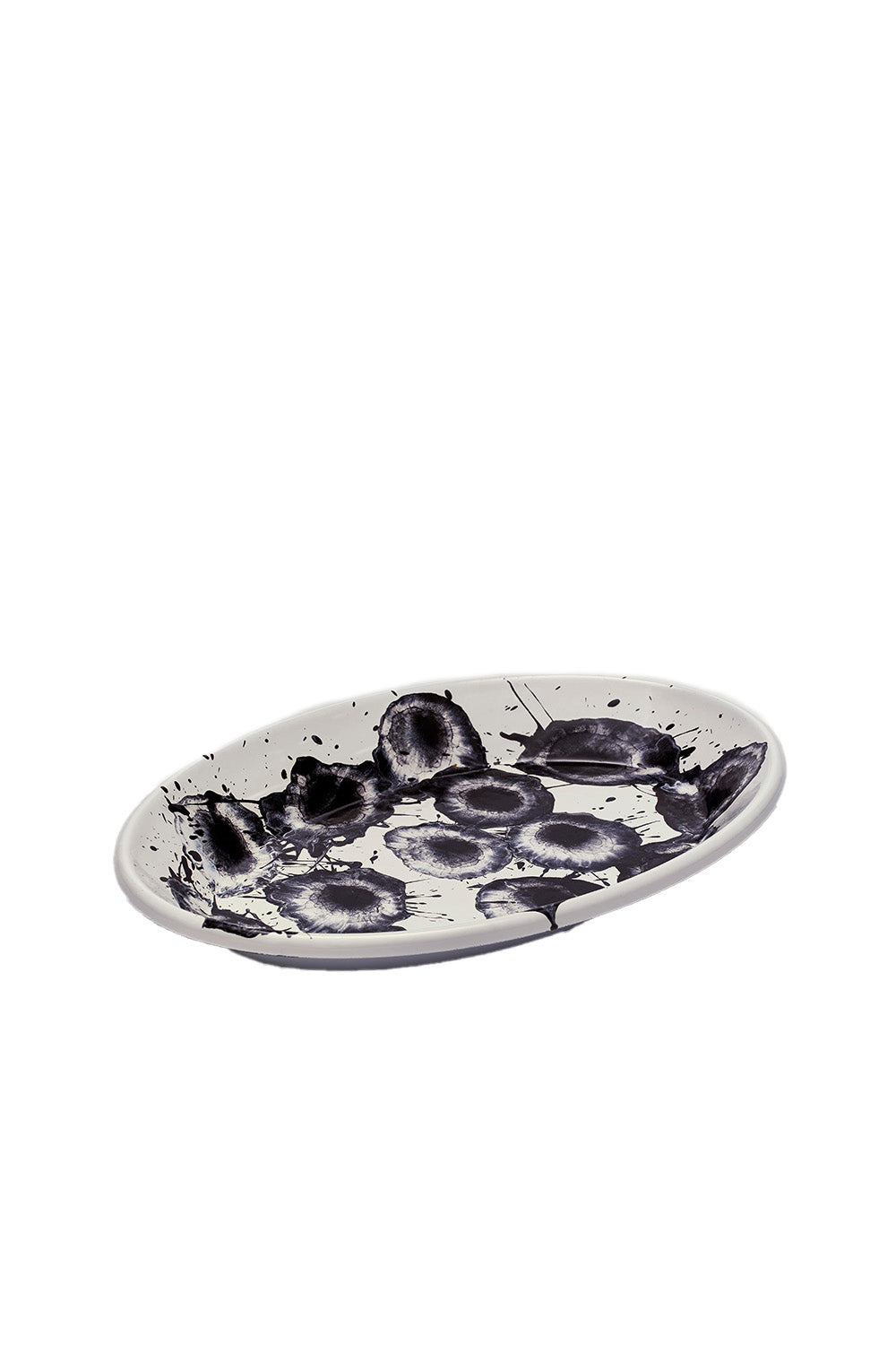 Floral Madness Oval Plate - 1