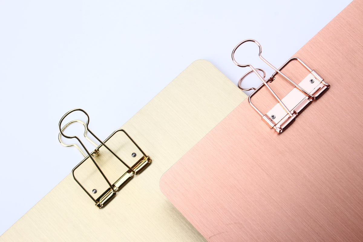 Kayigo-Tiny Alüminyum A4 Clipboard Rose Rose-Notluk-3-roqelvaxirum.shop
