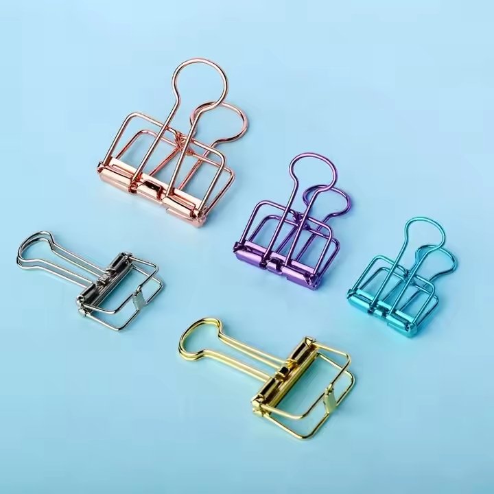 Kayigo-Tiny Paslanmaz Mini çelik Klips Altılı Siyah-Ataş-3-roqelvaxirum.shop