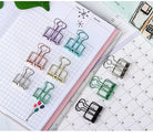 Kayigo-Tiny Paslanmaz Mini çelik Klips Altılı Siyah-Ataş-5-roqelvaxirum.shop