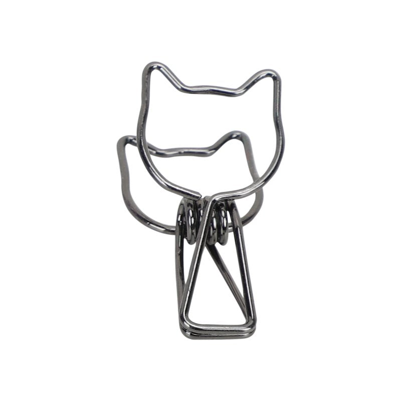 Kayigo-Tiny Paslanmaz çelik Kedi Klips Altılı Siyah-Ataş-1-roqelvaxirum.shop