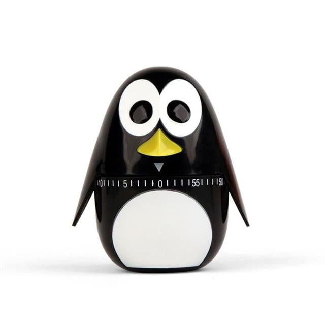Kikkerland-Kikkerland Kitchen Timer Mutfak Zamanlayıcı Penguen-Mutfak Aksesuarları-1-roqelvaxirum.shop