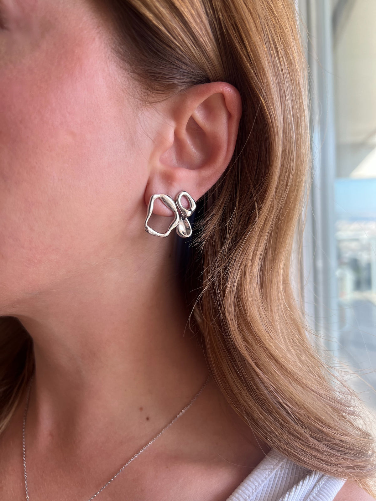 Kimolos-Helios Earring 925 Ayar Gümüş Küpe-3-roqelvaxirum.shop