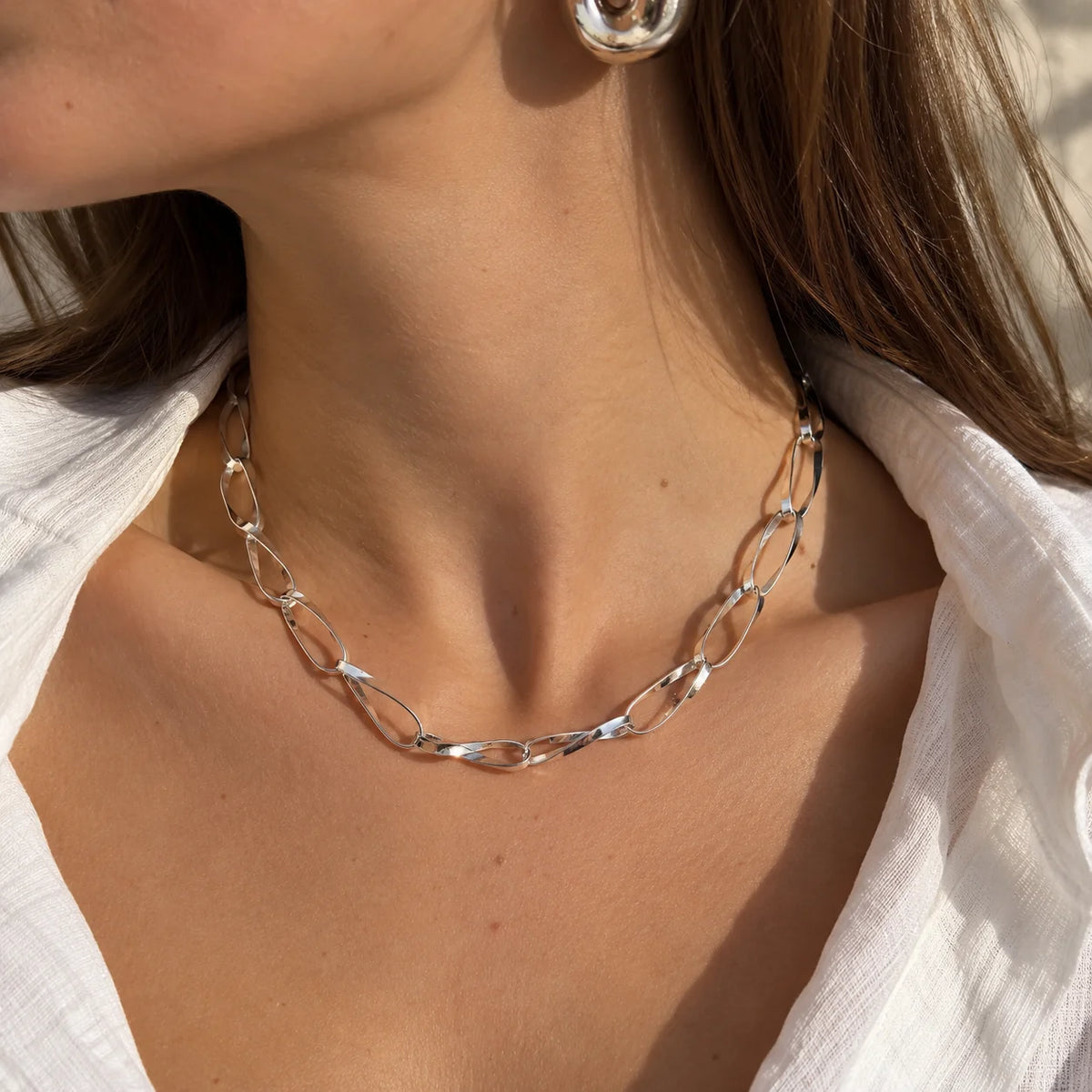 Kimolos-Serenity Necklace 925 Ayar Gümüş Kolye-Kolye-2-roqelvaxirum.shop