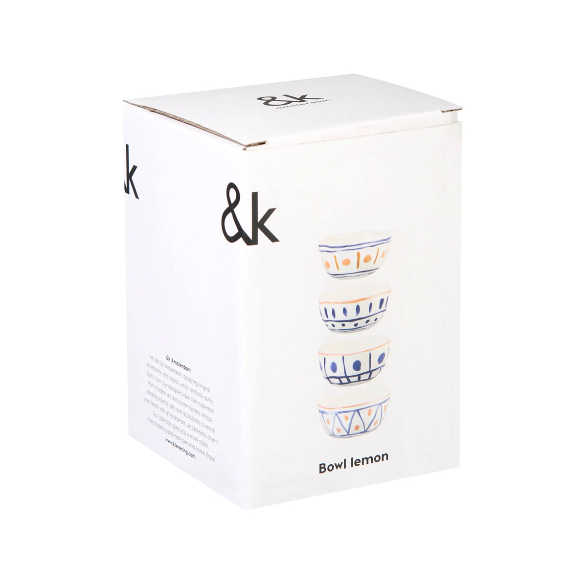 &Klevering-Limon Desenli 4'lü Kase Seti-Kase-6-roqelvaxirum.shop