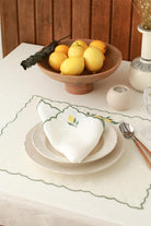 Km Home Collection-2'li Set Limon İşlemeli Keten Amerikan Servis-Sunum Aksesuarları-4-roqelvaxirum.shop