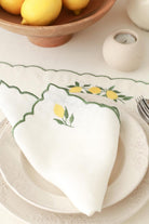 Km Home Collection-2'li Set Limon İşlemeli Keten Peçete-Peçete-2-roqelvaxirum.shop