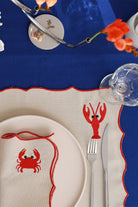 Km Home Collection-2'li Set Locusta Pamuk Amerikan Servis-Sunum Aksesuarları-2-roqelvaxirum.shop