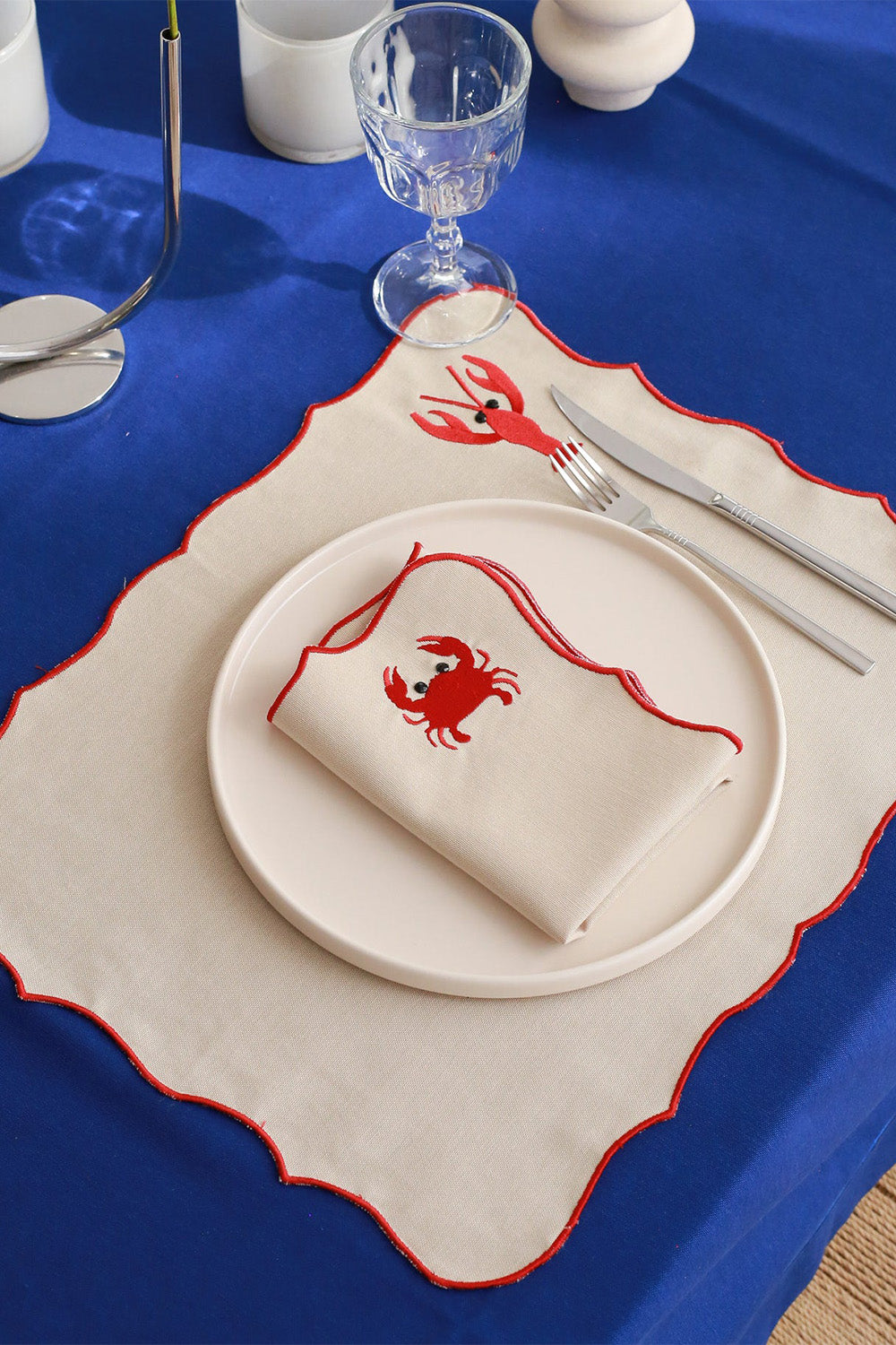 Km Home Collection-2'li Set Locusta Pamuk Peçete-Peçete-1-roqelvaxirum.shop
