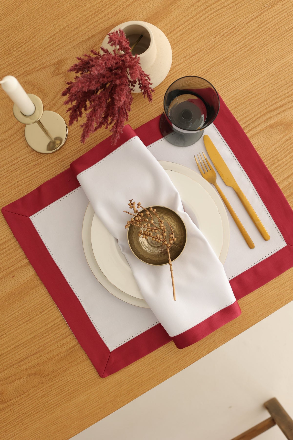 Km Home Collection-2'li Set Monaco Peçete-Sunum Aksesuarları-3-roqelvaxirum.shop