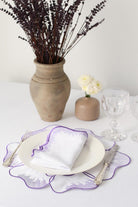 Km Home Collection-2'li Set Mor Pikolu Peçete-Peçete-3-roqelvaxirum.shop