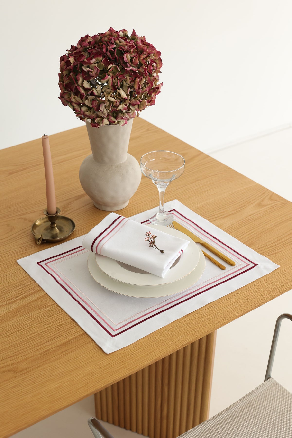 Km Home Collection-2'li Set Rosé Peçete-Sunum Aksesuarları-4-roqelvaxirum.shop