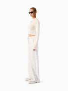 Kntlgy-Future Knit Bej Crop Kazak-Kazak & Triko-4-roqelvaxirum.shop